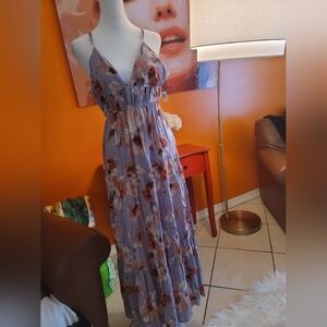 Timing Ivory Floral Dress